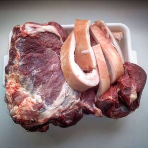 Bratwurst und Leberkäse